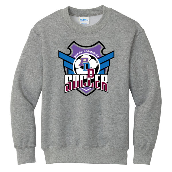 PDD Soccer 2026 - Youth Core Fleece Crewneck Sweatshirt Thumbnail