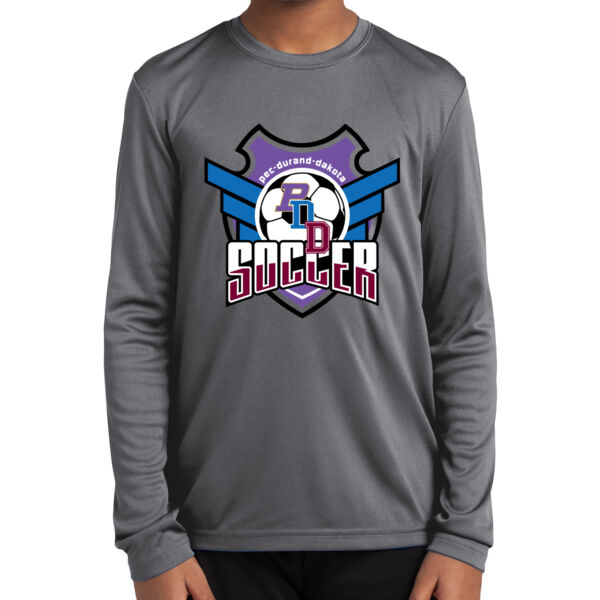 PDD Soccer 2026 - Youth Long Sleeve PosiCharge ® Competitor Tee Thumbnail